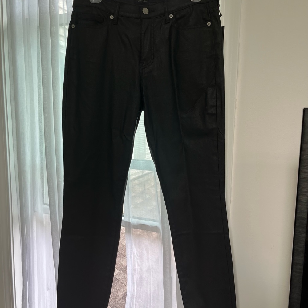 Foux leather denim Bannana Rebublic pants